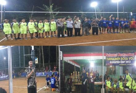 PEMBUKAAN TURNAMEN BOLA VOLLEY 